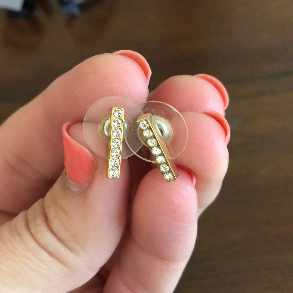 Kate Spade Rectangular Studs 😍